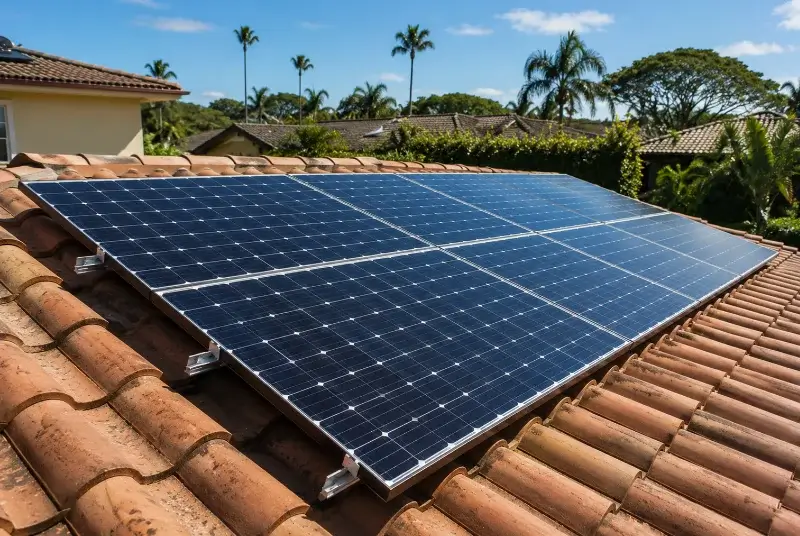Installation de panneaux solaires à Chézery-Forens